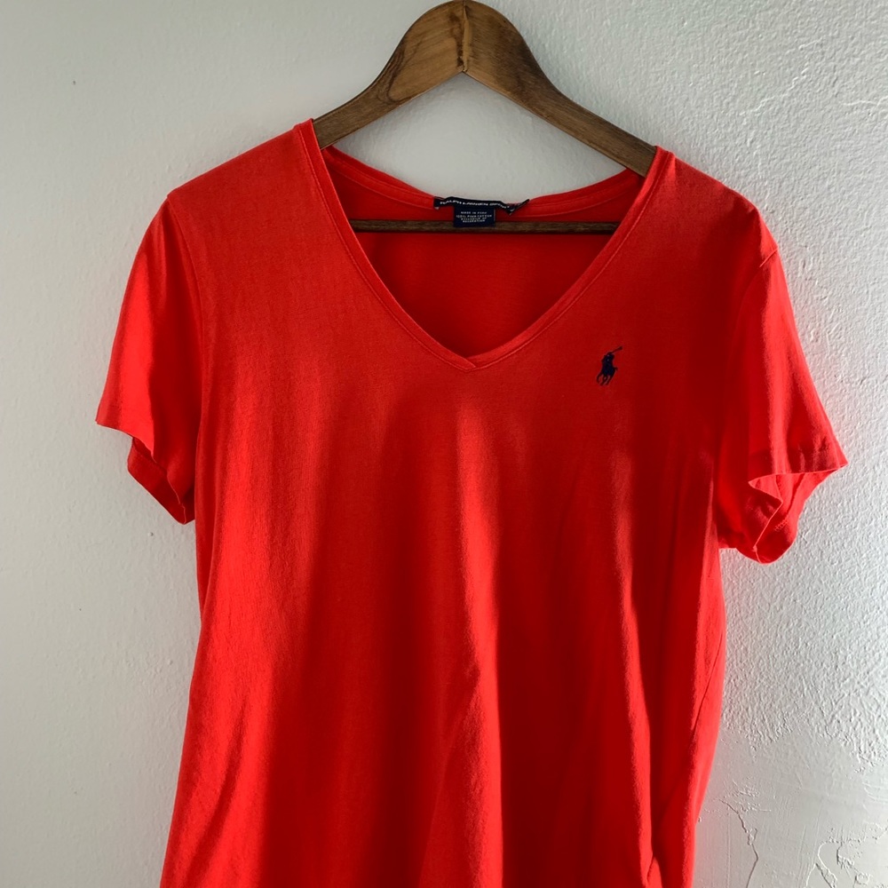 Red Ralph Lauren T Shirt